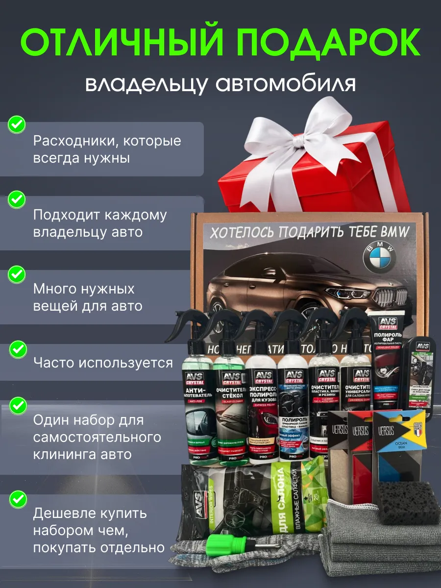 Подарочный набор «Хотелось подарить тебе BMW» 18 предметов — фото 3